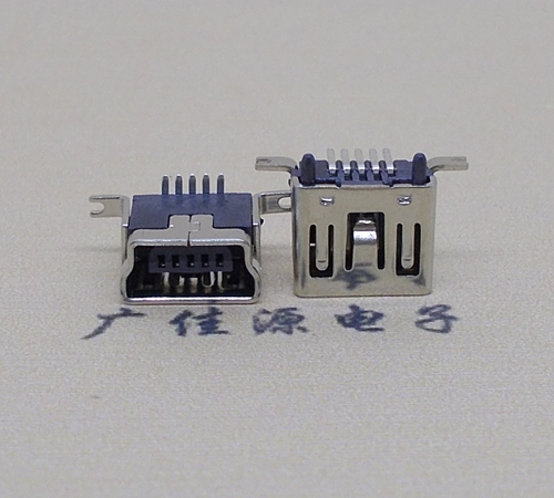 立贴mini usb母座