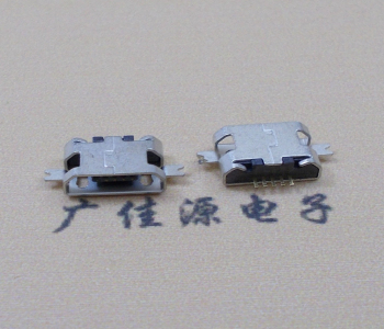 永州MICRO USB B型口 两脚SMT沉板0.7/1.0/1.6直边