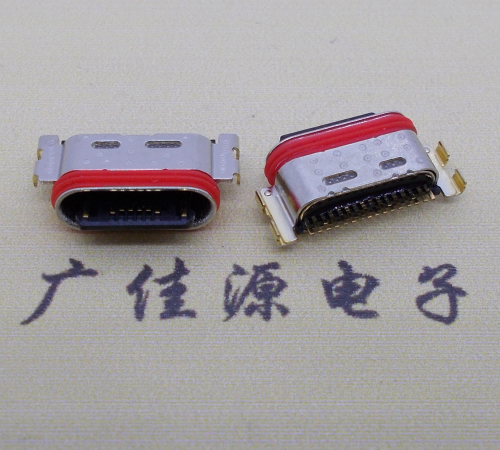 永州防水沉板usb type-c16p母座连接器