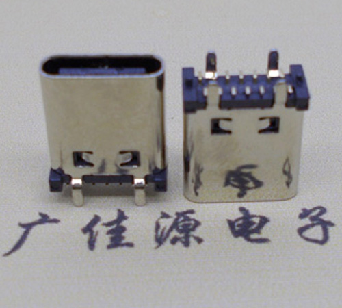 永州立式贴板type-c14p母座长10.0mm