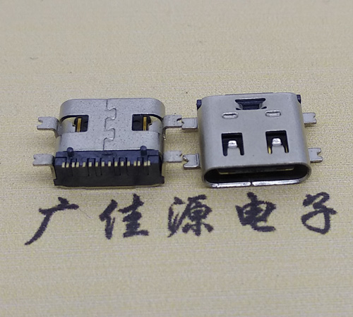 永州type-c16p母座全贴带弹片连接器