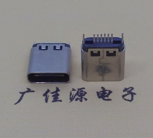 永州type-c16p母座,夹板式type-c16p接口连接器