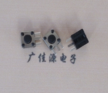 永州4.5X4.5x3.8侧边三脚插进口弹片不锈钢按键开关